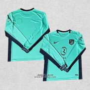 Terza Maglia Atletico Madrid Manica Lunga 2023-2024