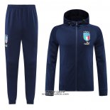 Tuta con Cappuccio Italia 2022-2023 Blu