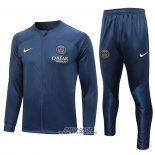 Tuta da Track Giacca Paris Saint-Germain 2023-2024 Blu