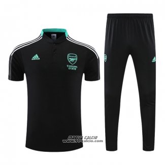 Conjunto Polo Arsenal 2022-2023 Nero