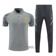 Conjunto Polo Liverpool 2022-2023 Grigio