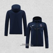 Giacca con Cappuccio Paris Saint-Germain 2022-2023 Blu