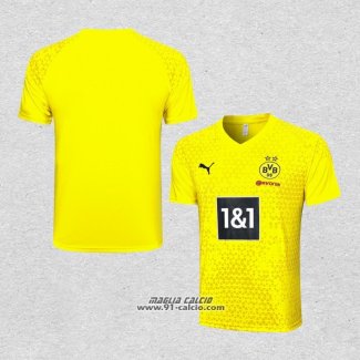 Maglia Allenamento Borussia Dortmund 2023-2024 Giallo