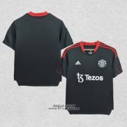 Maglia Allenamento Manchester United 2022 Nero