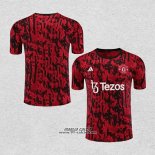 Maglia Allenamento Manchester United 2023-2024 Rosso