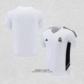 Maglia Allenamento Real Madrid 2022-2023 Bianco