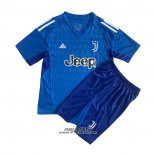 Maglia Juventus Portiere Bambino 2023-2024 Blu