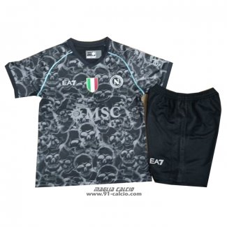 Maglia Napoli x Halloween Bambino 2023-2024