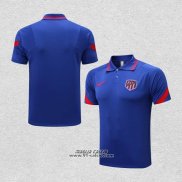 Maglia Polo Atletico Madrid 2022-2023 Blu