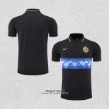 Maglia Polo Inter 2022-2023 Nero e Blu