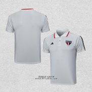 Maglia Polo Sao Paulo 2023-2024 Grigio