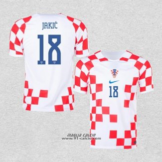 Prima Maglia Croazia Giocatore Jakic 2022
