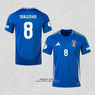 Prima Maglia Italia Giocatore Jorginho 2024-2025