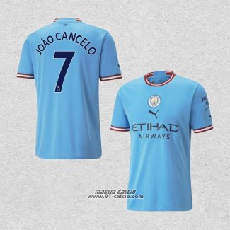 Prima Maglia Manchester City Giocatore Joao Cancelo 2022-2023