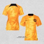 Prima Maglia Paesi Bassi Donna 2022