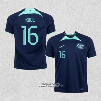 Seconda Maglia Australia Giocatore Kuol 2022