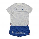 Seconda Maglia Francia Bambino 2022