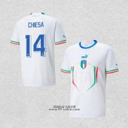 Seconda Maglia Italia Giocatore Chiesa 2022