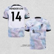 Seconda Maglia Liverpool Giocatore Henderson 2022-2023