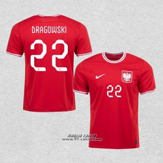 Seconda Maglia Polonia Giocatore Dragowski 2022