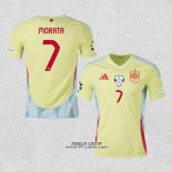 Seconda Maglia Spagna Giocatore Morata 2024