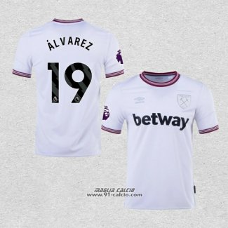 Seconda Maglia West Ham Giocatore Alvarez 2023-2024