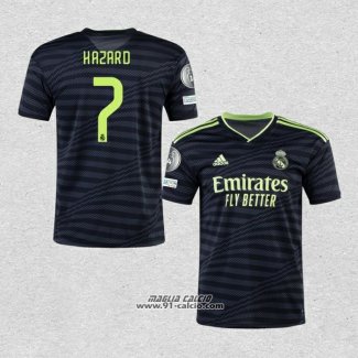 Terza Maglia Real Madrid Giocatore Hazard 2022-2023