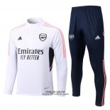 Tuta da Track Felpa Arsenal 2022-2023 Bianco