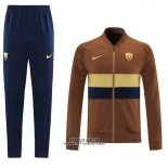 Tuta da Track Giacca Pumas UNAM 2021-2022 Marrone
