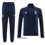 Tuta da Track Giacca Real Madrid 2023-2024 Blu