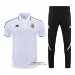 Conjunto Polo Real Madrid 2022-2023 Bianco