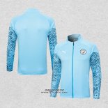 Giacca Manchester City 2023-2024 Blu