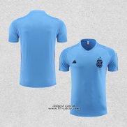 Maglia Allenamento Argentina 2023-2024 Blu Scuro