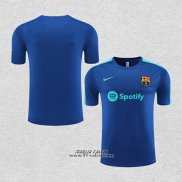 Maglia Allenamento Barcellona 2023-2024 Blu