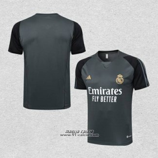 Maglia Allenamento Real Madrid 2023-2024 Verde