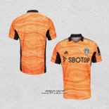 Maglia Leeds United Portiere 2021-2022 Arancione