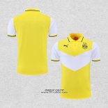 Maglia Polo Borussia Dortmund 2022-2023 Giallo e Bianco