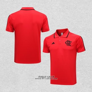 Maglia Polo Flamengo 2023-2024 Rosso