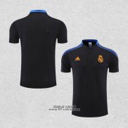 Maglia Polo Real Madrid 2022-2023 Nero e Blu