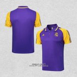 Maglia Polo Real Madrid 2023-2024 Purpura