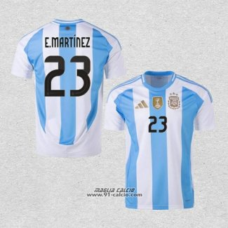 Prima Maglia Argentina Giocatore E.Fernandez 2024