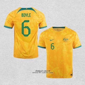 Prima Maglia Australia Giocatore Boyle 2022