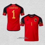 Prima Maglia Belgio Giocatore Courtois 2022