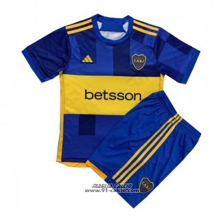 Prima Maglia Boca Juniors Bambino 2023-2024