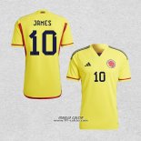 Prima Maglia Colombia Giocatore James 2022