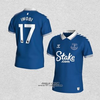 Prima Maglia Everton Giocatore Iwobi 2023-2024