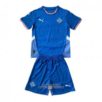 Prima Maglia Islanda Bambino 2024