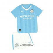 Prima Maglia Manchester City Bambino 2023-2024