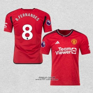 Prima Maglia Manchester United Giocatore B.Fernandes 2023-2024