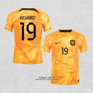 Prima Maglia Paesi Bassi Giocatore Weghorst 2022